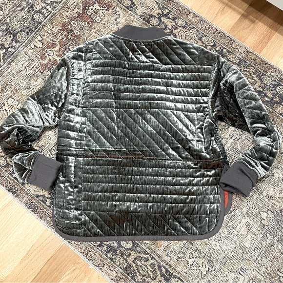 ANTHROPOLIGIE Hei Hei Velvet quilted jacket Sz XS - Picture 13 of 13